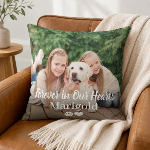 Coussin Photo Mémorial pour Animal de Compagnie À Tout Jam