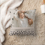 Coussin Photo moderne Pastel Nom personnalisé Cadeau<br><div class="desc">Photo moderne Pastel Nom personnalisé Cadeau</div>