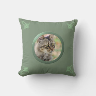 Coussin Photo personnalisable en chat / mémoire pour anima