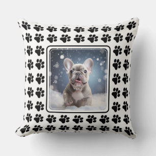 Coussin Photo personnalisable Paw-trait Perfection