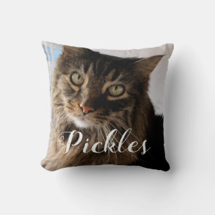 coussin photo personnalisé chat ajouter votre prop