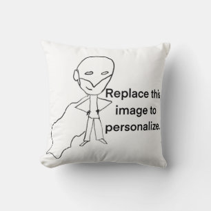 Coussin Photo personnalisé d'art pour enfants, famille et