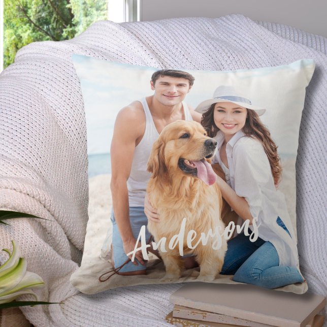 Coussin Photo personnalisée (Créateur téléchargé)