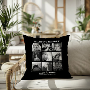 Coussin Photo Personnalisée 9 En Mémoire D'Amour