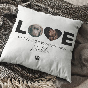 Coussin Photo personnalisée   Amour   Animal