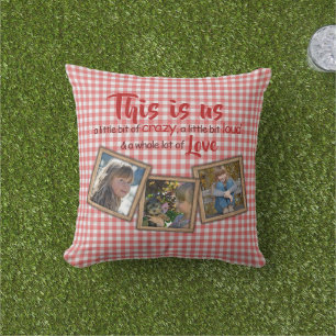 Coussin Photo Personnalisée Amusante Ceci Est Une Citation