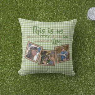 Coussin Photo Personnalisée Amusante Ceci Est Une Citation