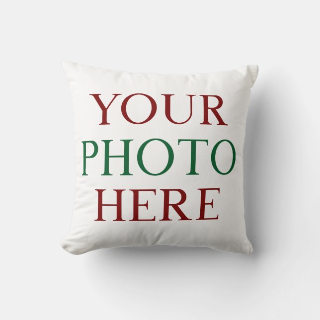 Coussin Photo personnalisée customisée do-it-yourself doub (Recto)