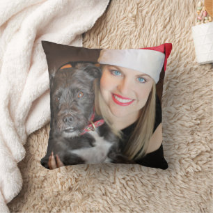 Coussin Photo personnalisée Cute double face