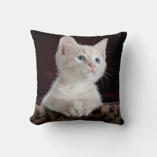 Coussin Photo Personnalisée De Chat Pet Lover Personnalisé