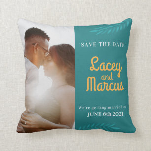 Coussin Photo Personnalisée Enregistrer Le Mariage Date