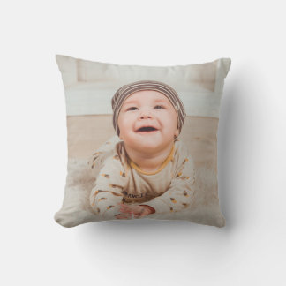 Coussin Photo personnalisée et texte