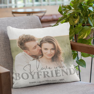 Coussin Photo personnalisée Je t'aime