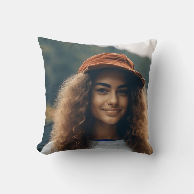 COUSSIN PHOTO PERSONNALISÉE JEUNER (Recto)