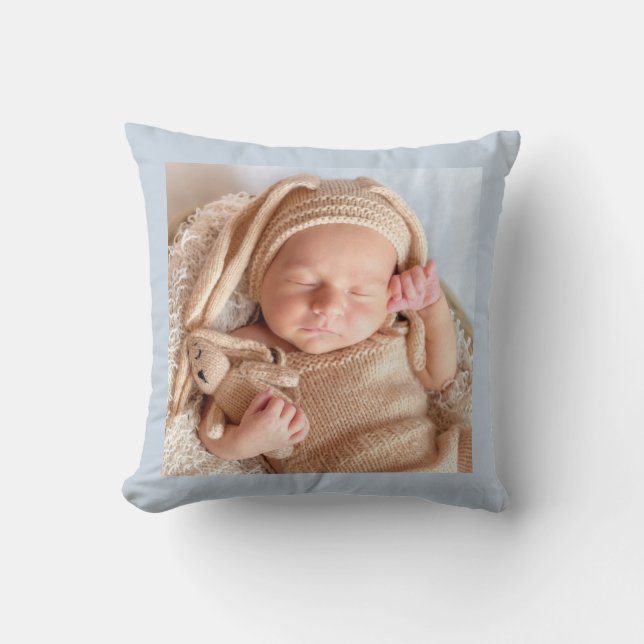 Coussin Photo personnalisée personnalisée Cute Baby Photo (Recto)