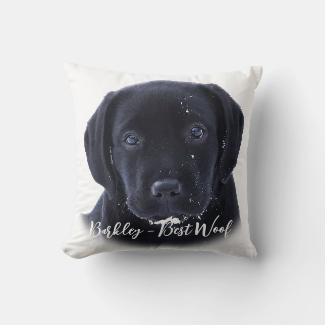 Coussin Photo pour animaux de compagnie personnalisée Simp (Recto)
