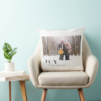 Coussin Photo religieuse de joie minimaliste moderne vinta