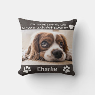 Coussin Photo sur mesure de chien Memorial 