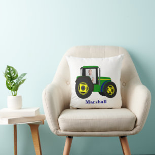 Coussin Photo tracteur KIds simple