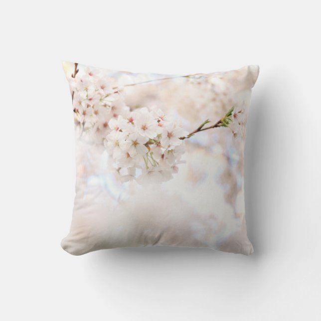 COUSSIN PHOTOGRAPHIE CLOSEUP CHERRY BLANC BLOSSOMS (Recto)