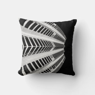 COUSSIN PHOTOGRAPHIE D'ANGLE FAIBLE DU BÂTIMENT DE HAUTE A