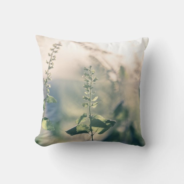 Coussin Photographie de fleurs (Recto)