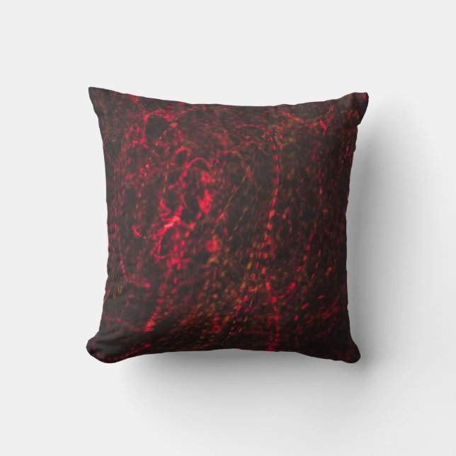 Coussin Photographie de gros plan des feux rouges (Recto)