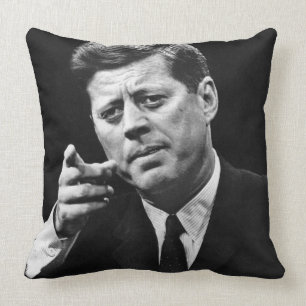 Coussin Photographie de John F. Kennedy 3