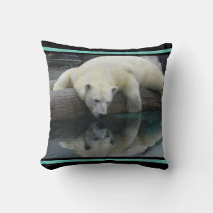 Coussin Photographie de la faune Ours polaire