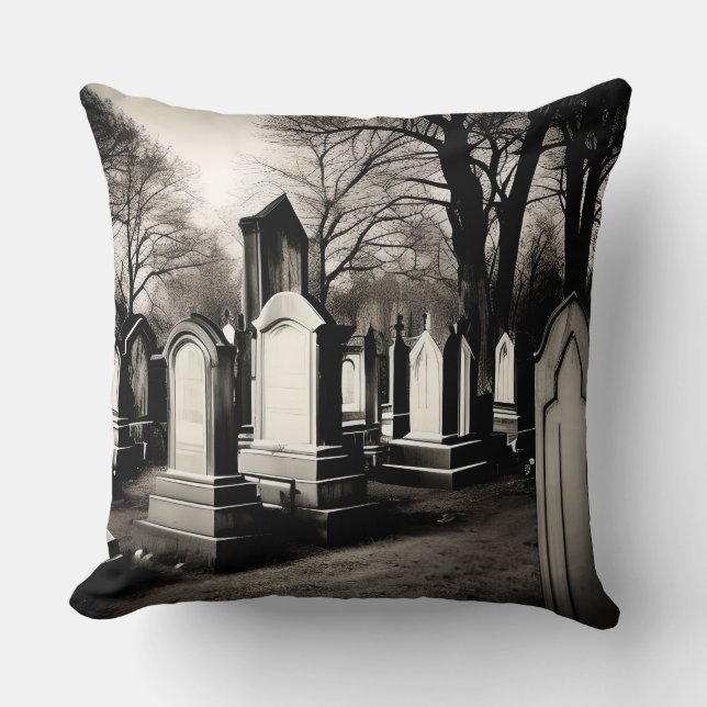 Coussin Photographie de style rétrographique cimentaire go (Recto)