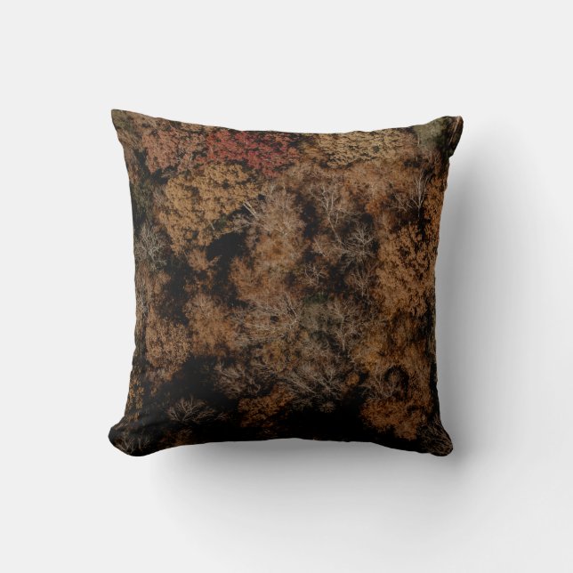 Coussin Photographie en haut de l'arbre (Recto)