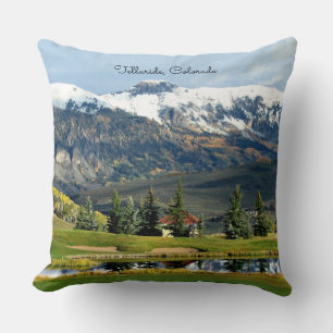 Coussin Photographie pittoresque de Telluride, Colorado