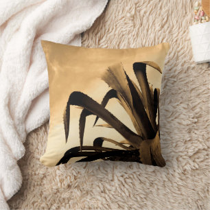 Coussin Photographie Plante de Sepia Aloe