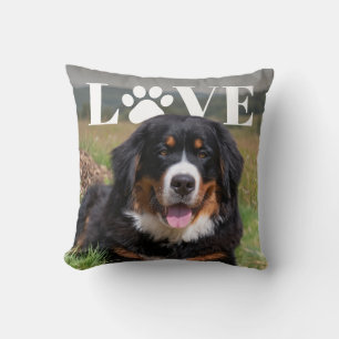 Coussin PhotoPop Empreinte de Patte Amour