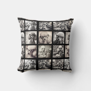Coussin Photos de collage amusants 9