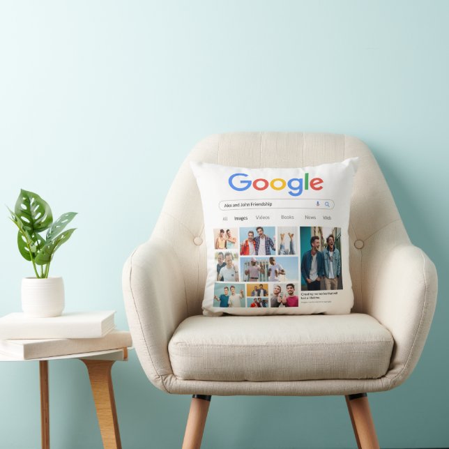 Coussin Photos Google Best Friends Forever | Bestie (Chaise)