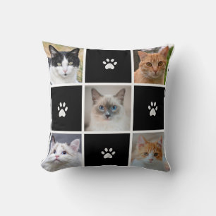 Coussin Photos personnalisables de chats et de chiens avec