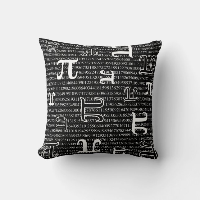 Coussin Pi sont Carrés (Recto)