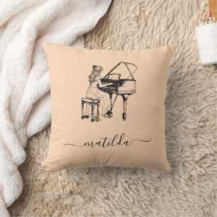 Coussin Piano Enseignant - Piano Pianiste - Pianiste éléga