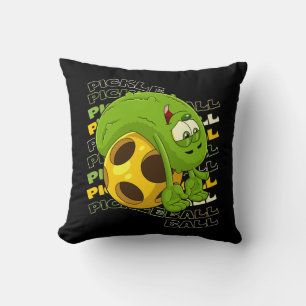 Coussin Pickle Power ! Enfants mignonnes de Pickleball