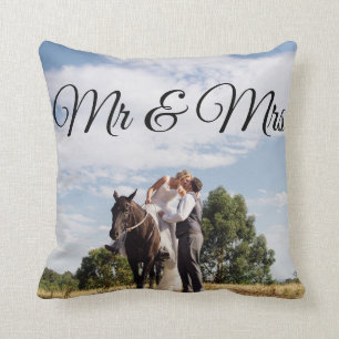 Coussin Picture Pillow de M. et de Mme Personalised
