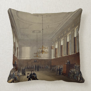 Coussin Pièce d'école d'Eton, de la "histoire de