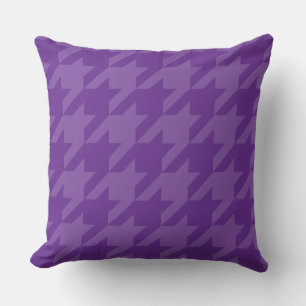 Coussin Pied de fond violet et lavande