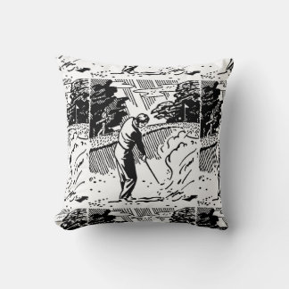 Coussin Piège de sable de Golfeur