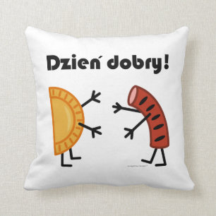 Coussin Pierogi et Kielbasa - Dzien Dobry !