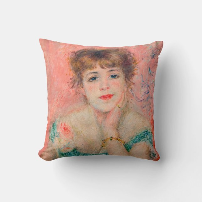 Coussin Pierre-Auguste Renoir - Actrice Jeanne Samary (Recto)