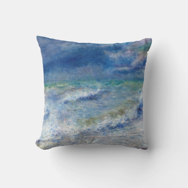 Coussin Pierre-Auguste Renoir - La mer (Recto)