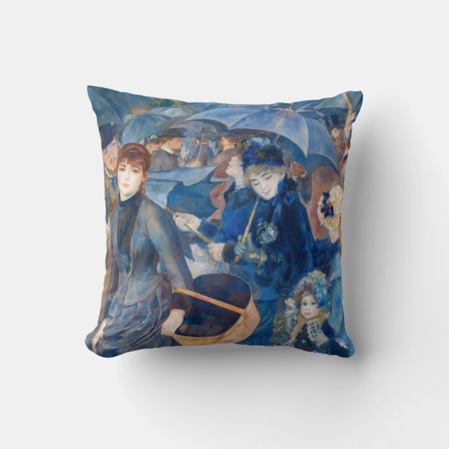 Coussin Pierre-Auguste Renoir - Les Parapluies (Recto)