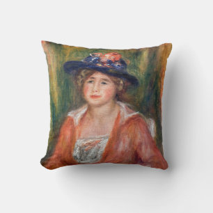 Coussin Pierre-Auguste Renoir - Portrait de femme assise
