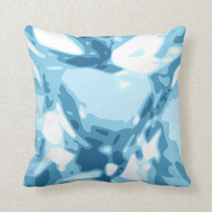 Coussin Pierre gemme de diamant/coussin bleu vert bleus de